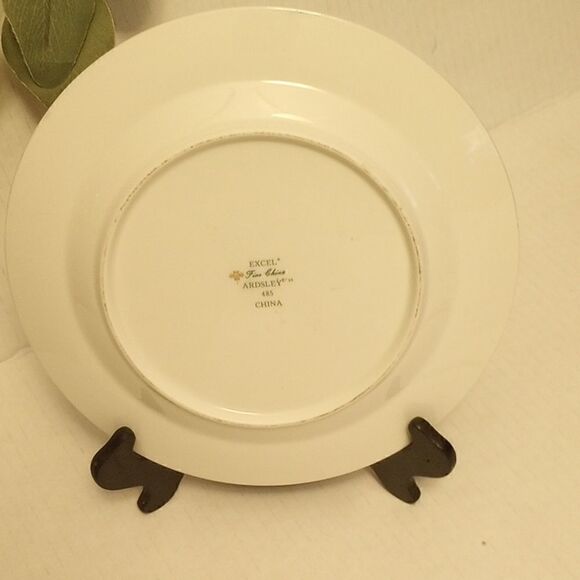 Excel fine china gold trim plate - Picture 5 of 9